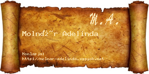 Molnár Adelinda névjegykártya